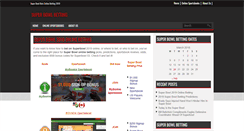 Desktop Screenshot of betting-super-bowl.com