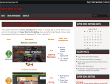 Tablet Screenshot of betting-super-bowl.com